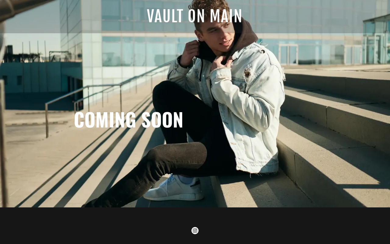 Vault On Main website preview