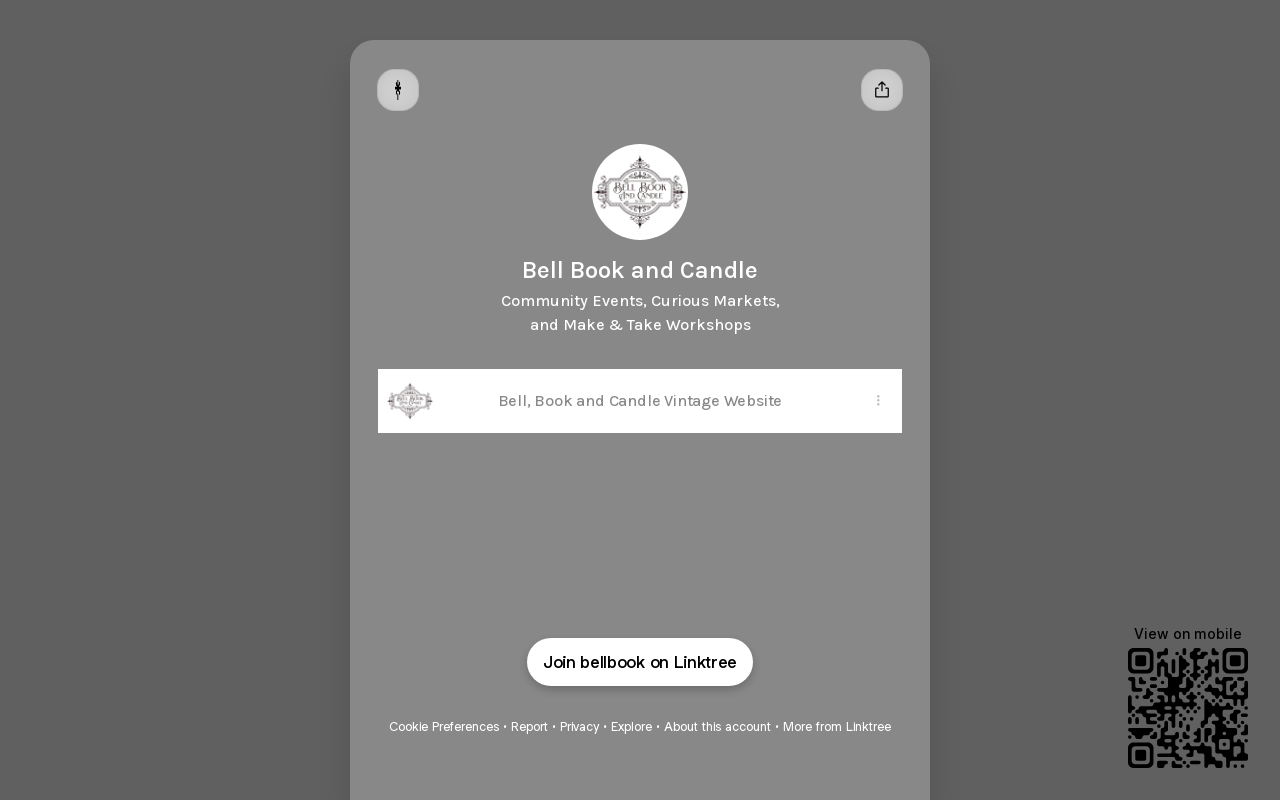 Bell Book And Candle website preview