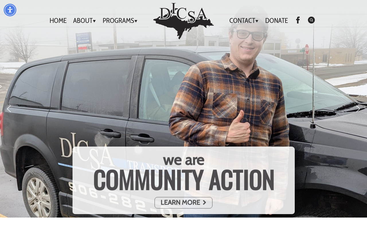 Dicsa's Denim Heart Thrift & Pantry website preview