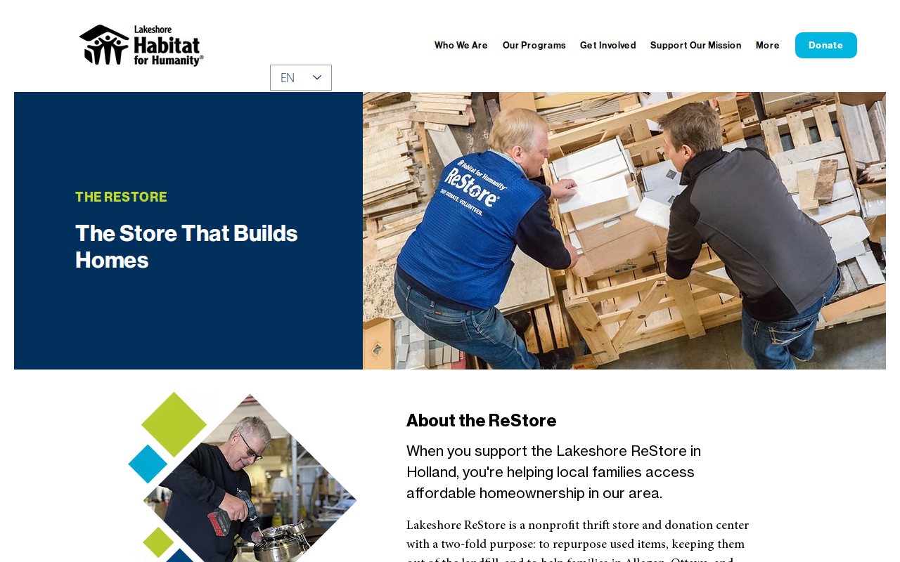 Habitat for Humanity ReStore South Haven website preview