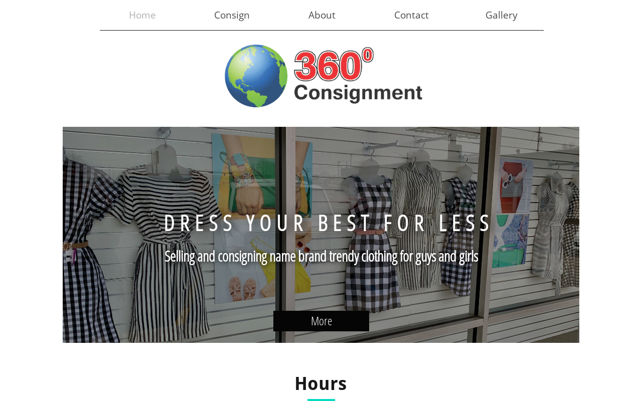 Shop At 360 Degree website preview