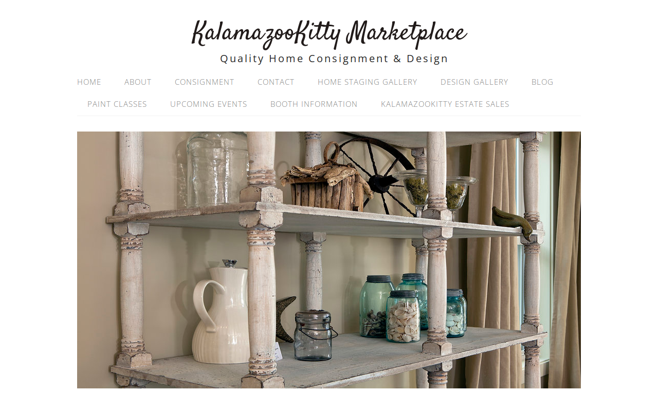 KalamazooKitty Marketplace website preview