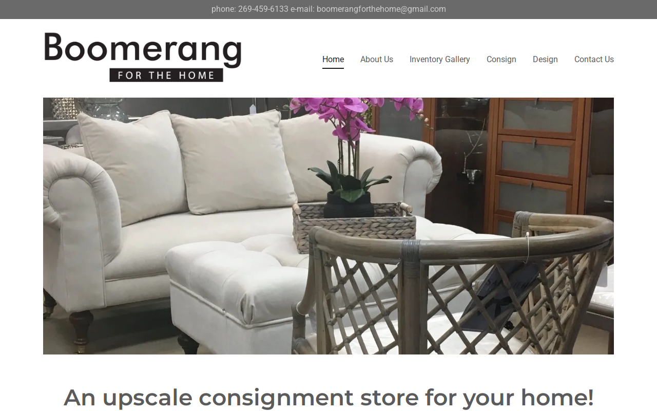Boomerang For The Home website preview