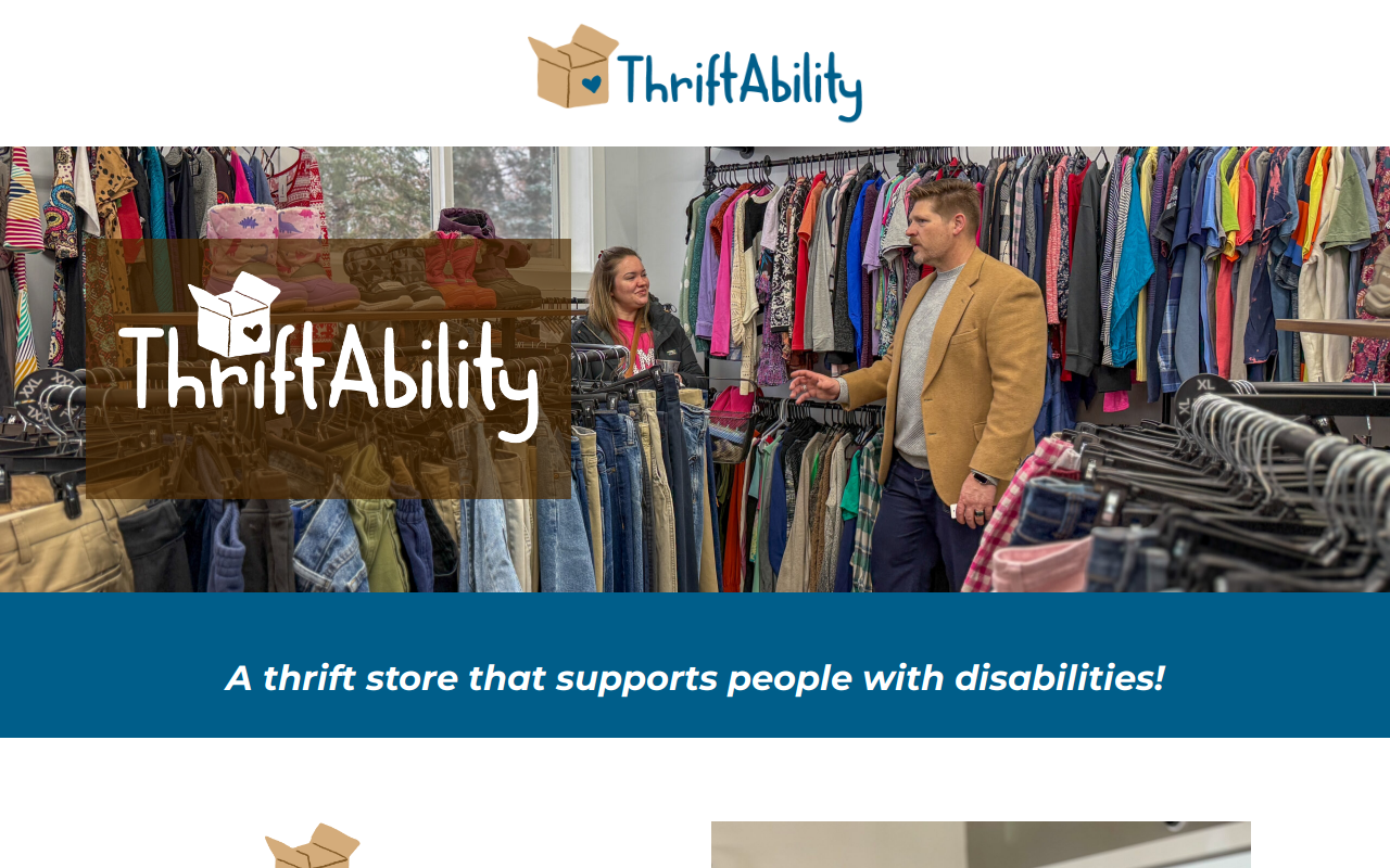 ThriftAbility website preview
