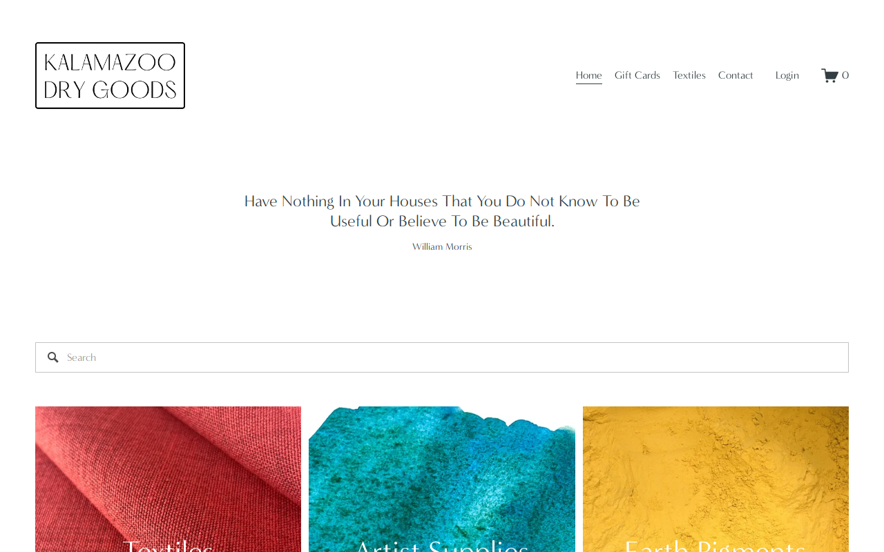 Kalamazoo Dry Goods website preview