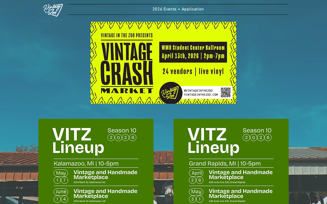 The Vintage Modern Shop website preview