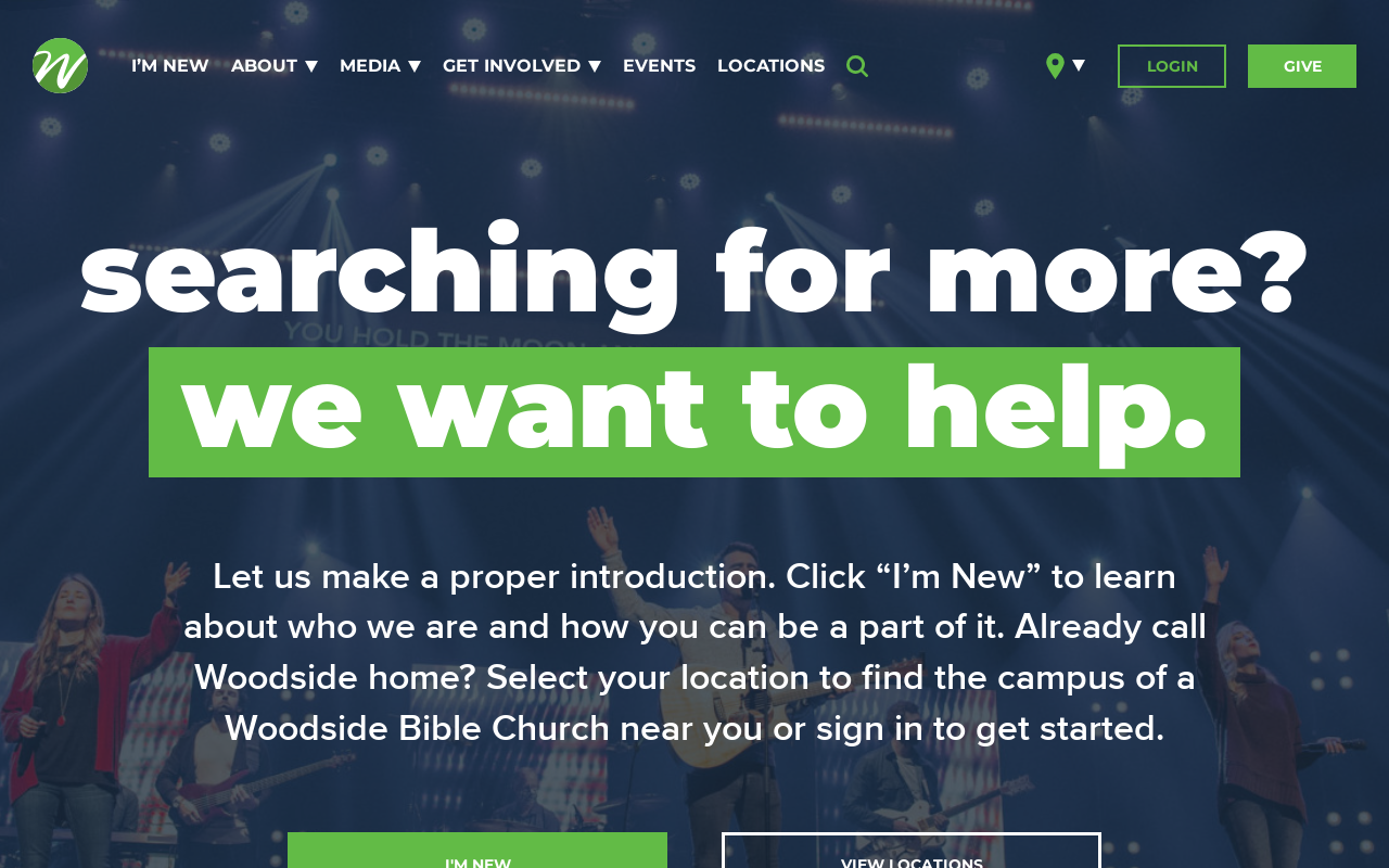 Woodside Bible Church - Warren Thrift Closet website preview
