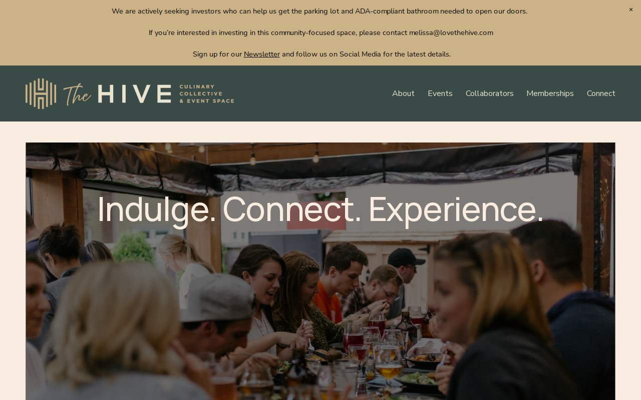 The Hive website preview