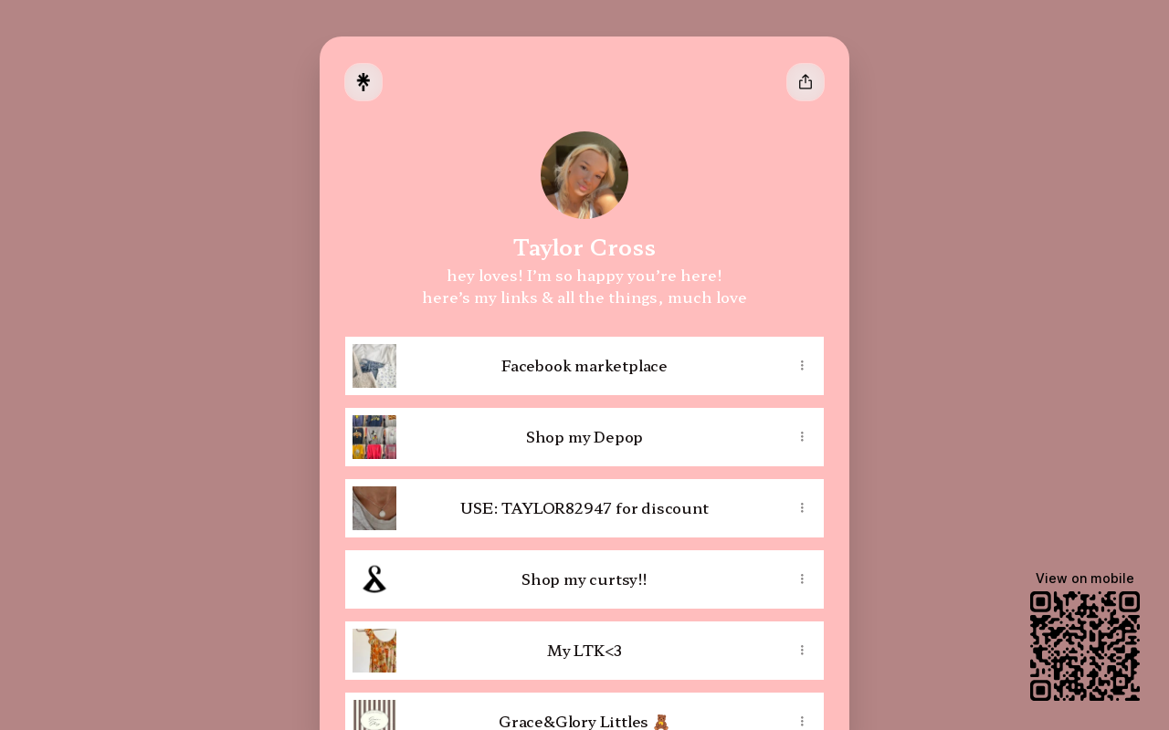 Saving Grace Thrift website preview