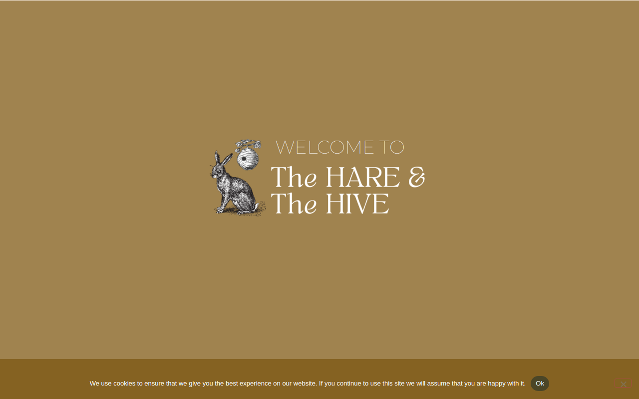 The Hare & The Hive website preview