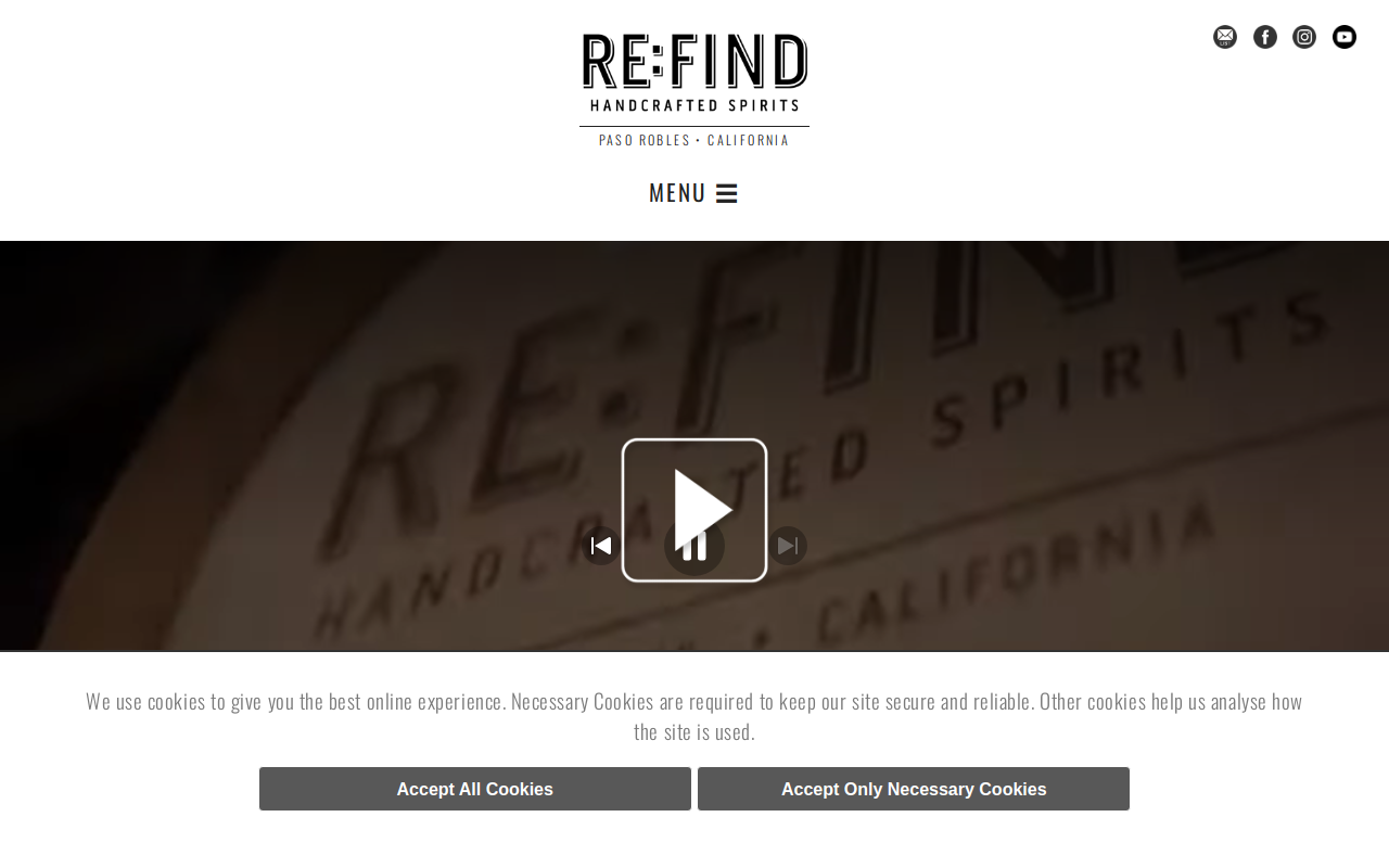 ReFind Shoppe website preview