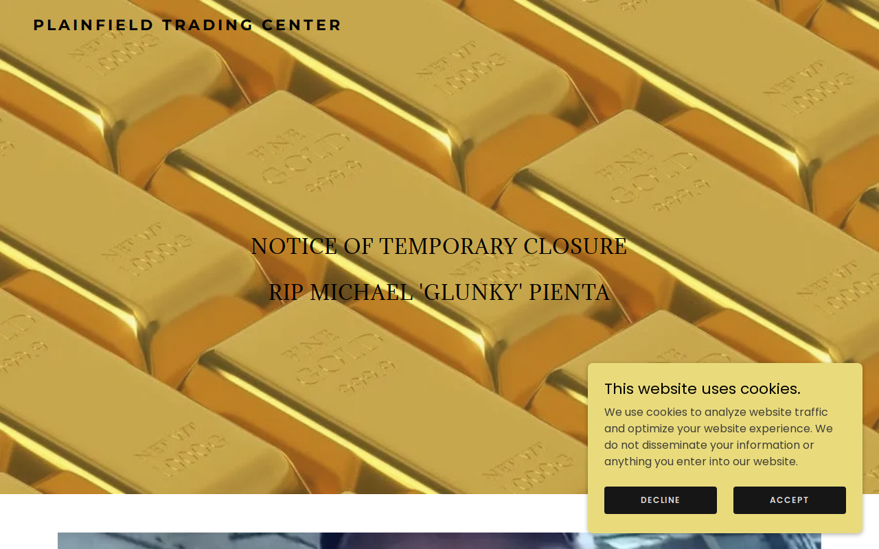 Plainfield Trading Center website preview