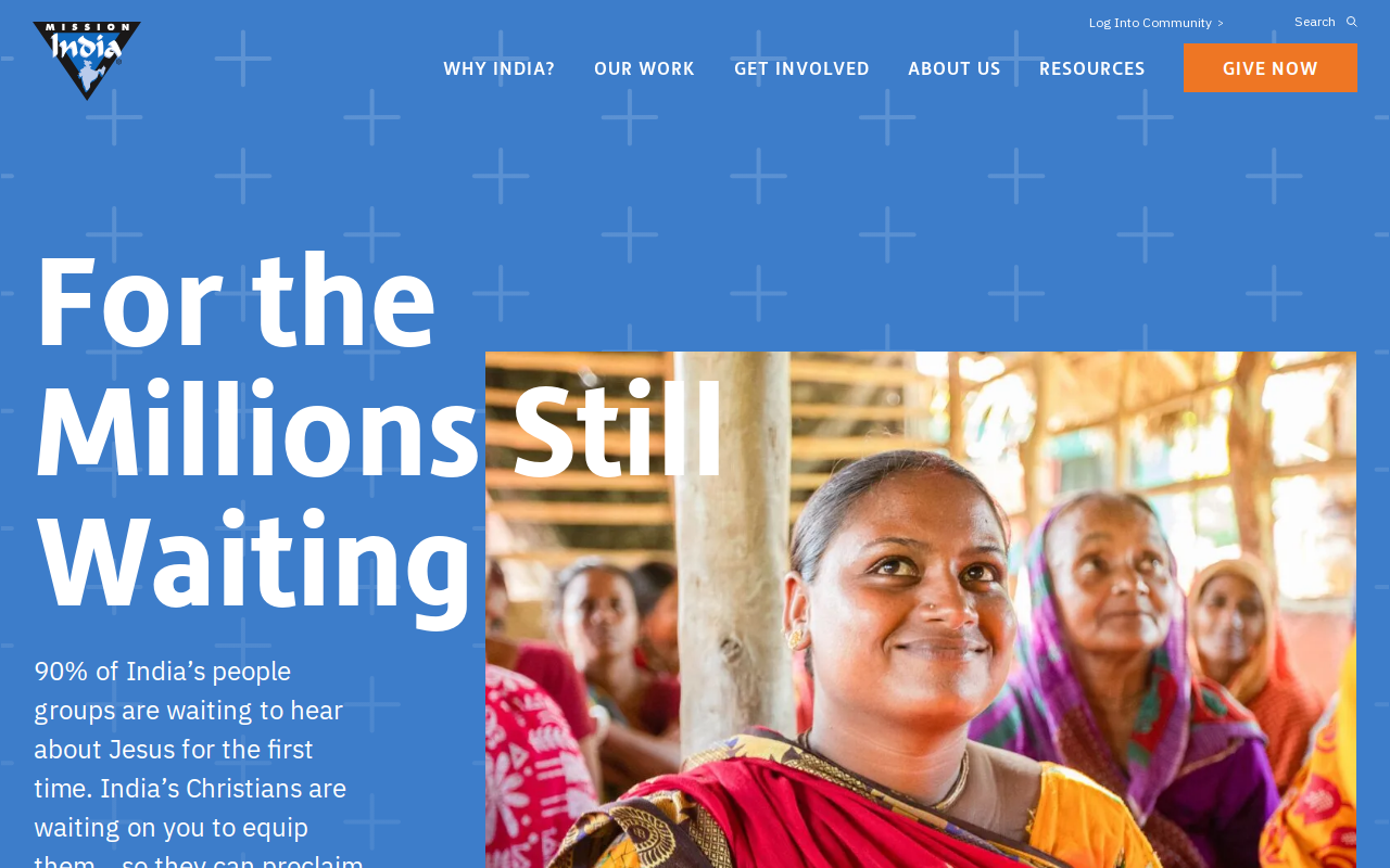 Mission India Super Thrift website preview