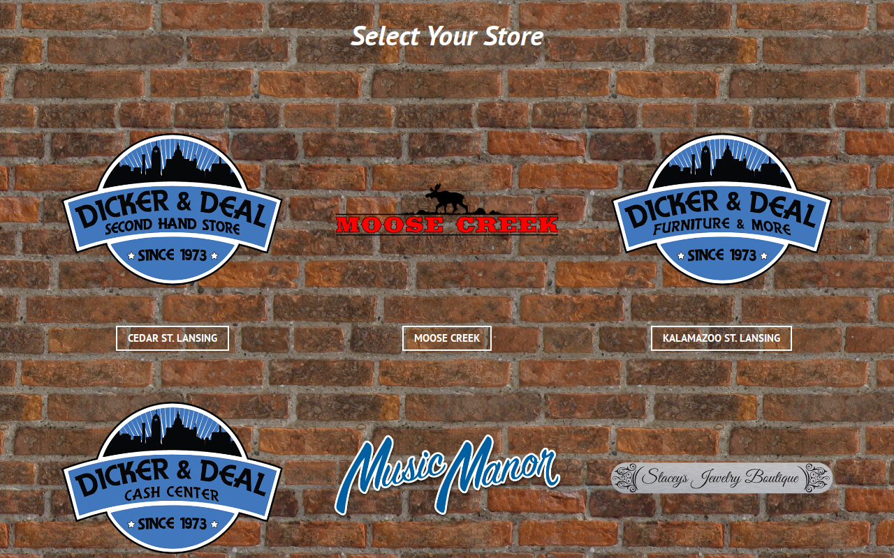 Dicker N Deal website preview