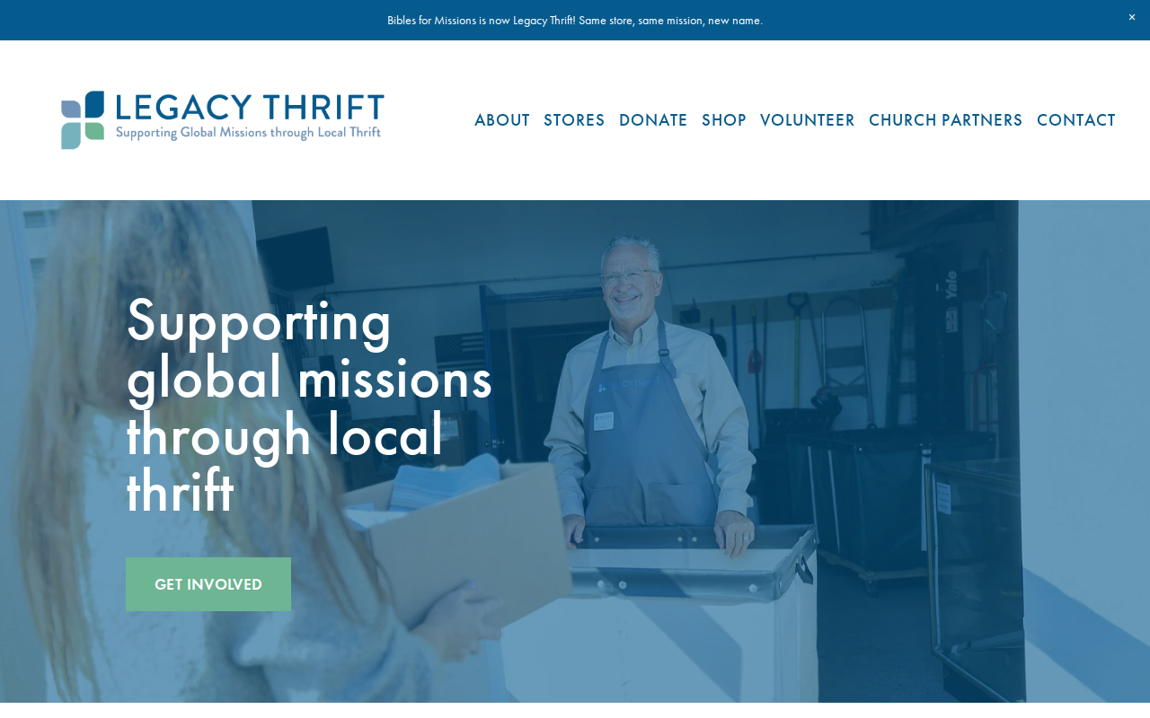Legacy Thrift - Grand Rapids NE website preview