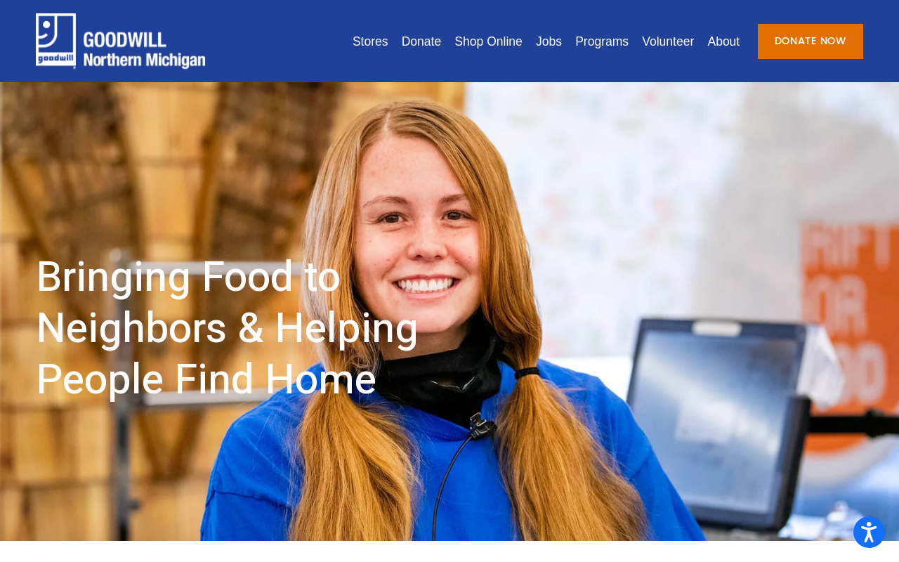 Goodwill Northern Michigan – Cadillac website preview
