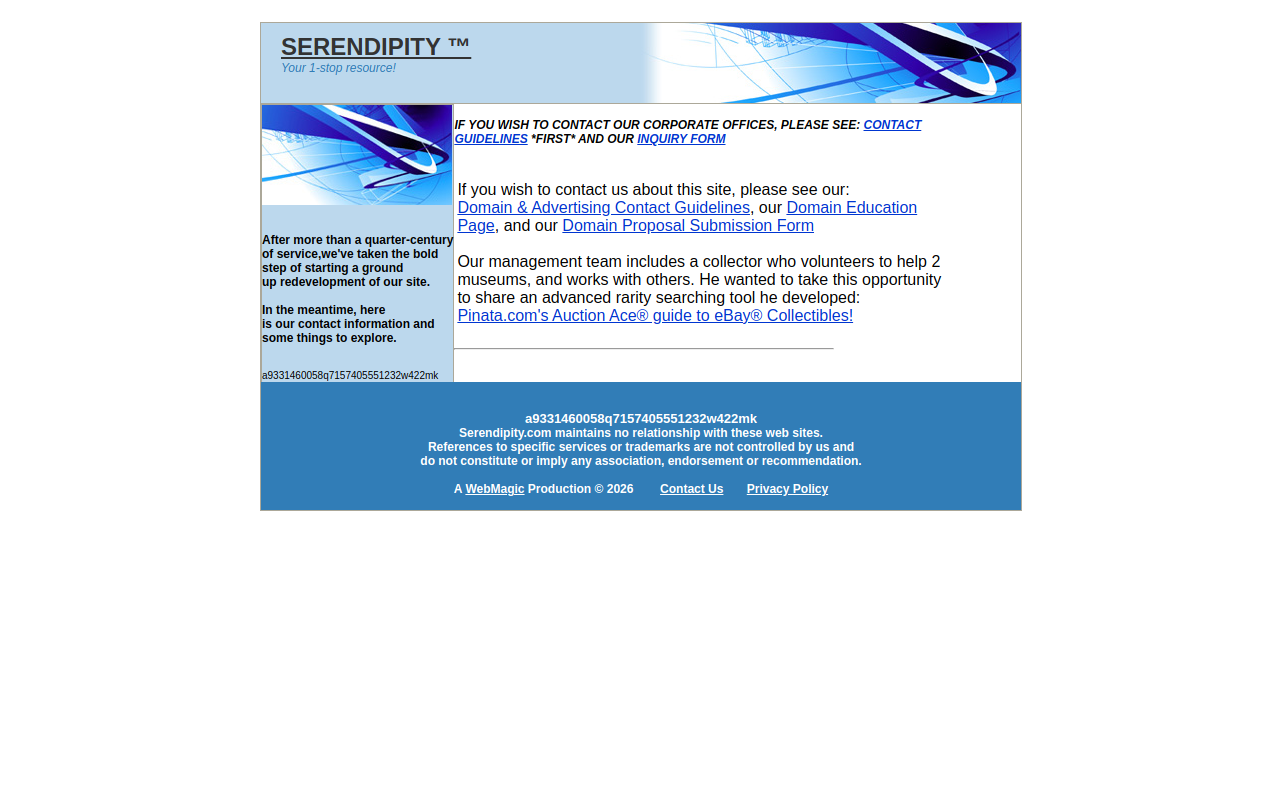 Serendipity Charlevoix website preview