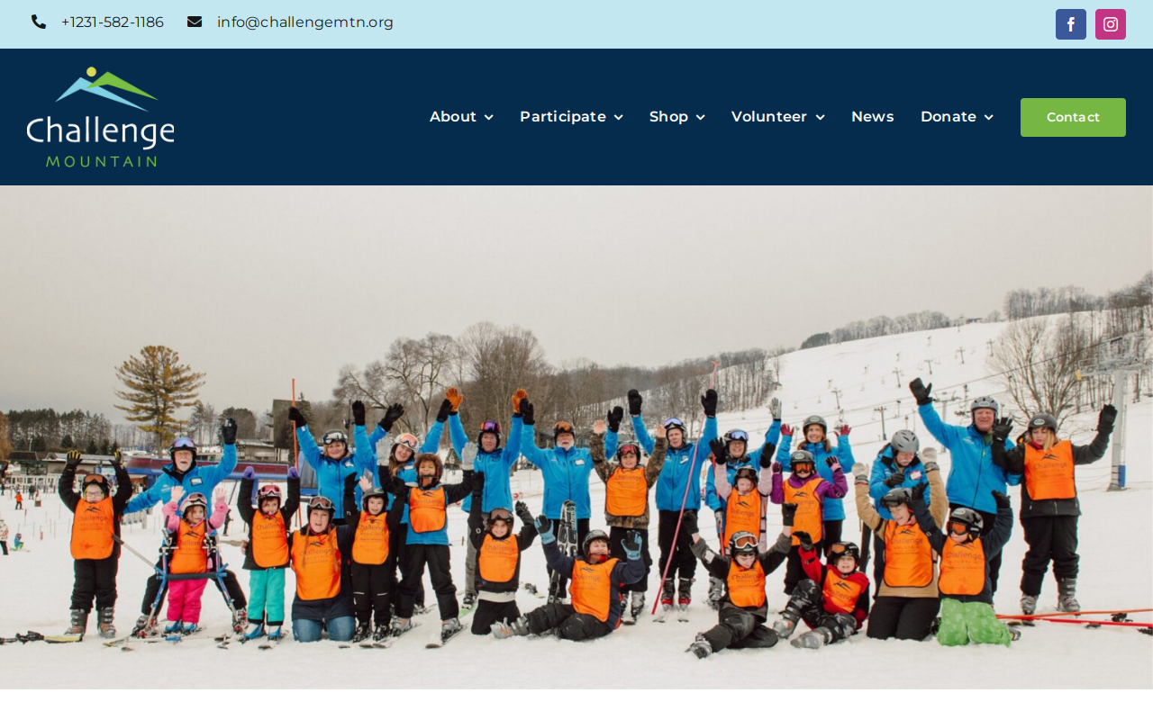 Challenge Mountain Resale Shop website preview