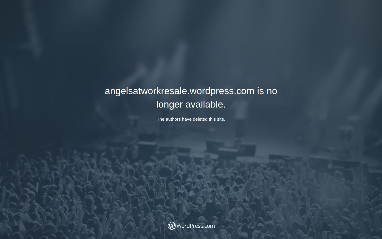 Angels At Work Resale website preview