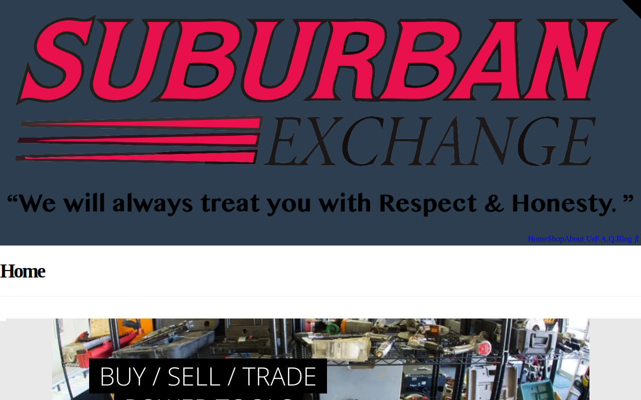 Suburban Exchange Inc website preview