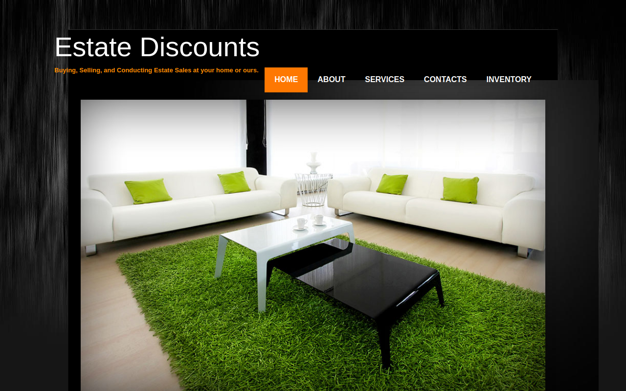 Estate Discounts and Consignment website preview
