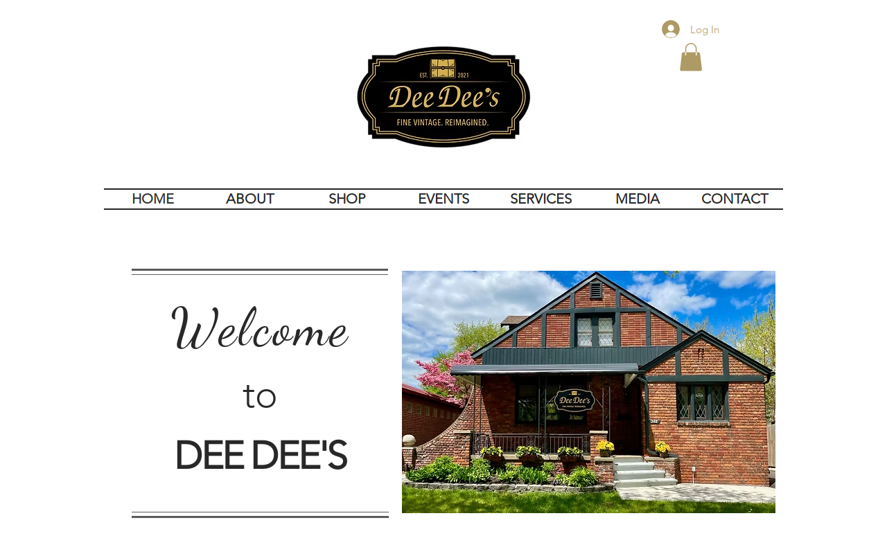Dee Dee's Fine Vintage website preview
