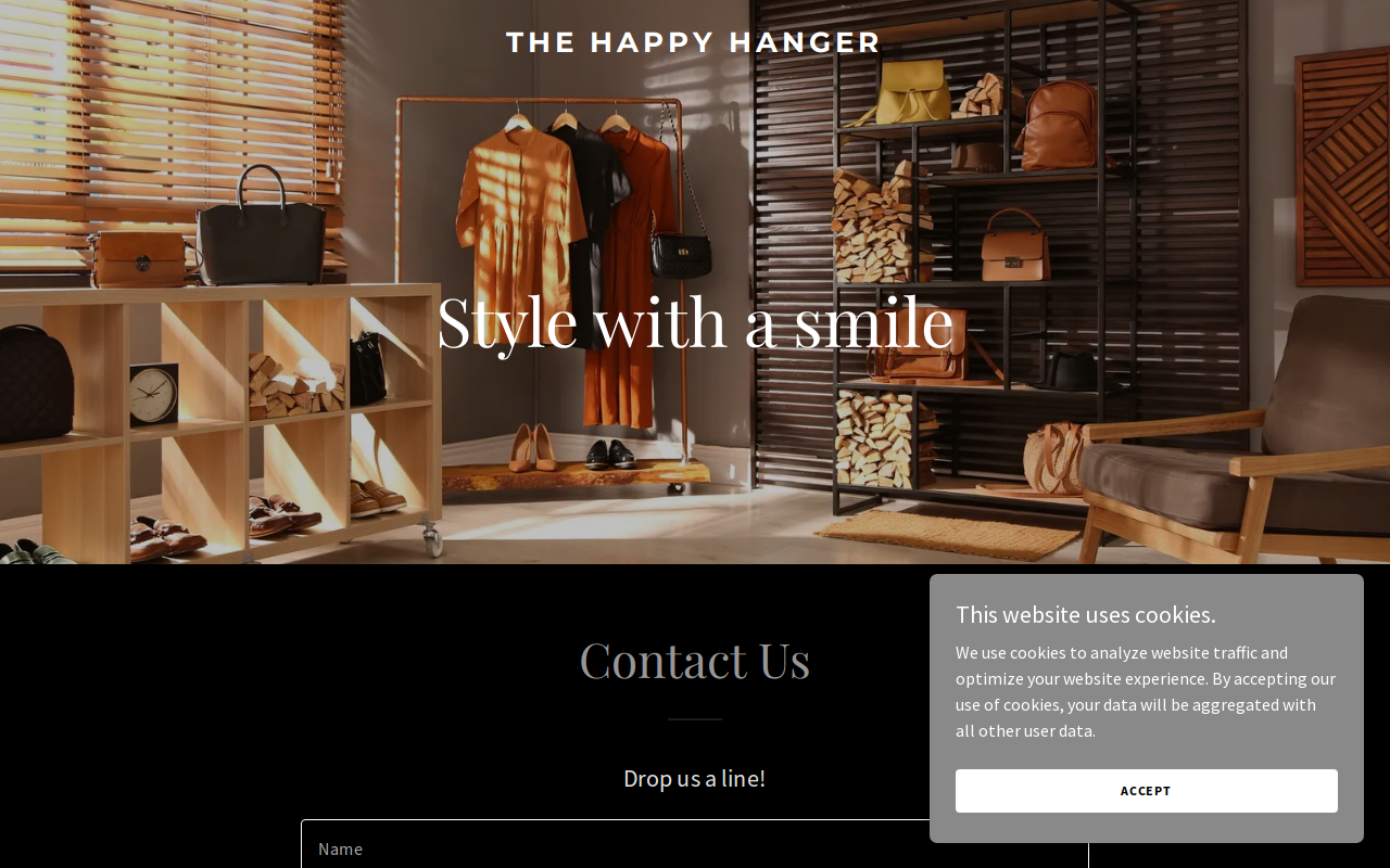 The Happy Hanger Consignment & Boutique LLC website preview