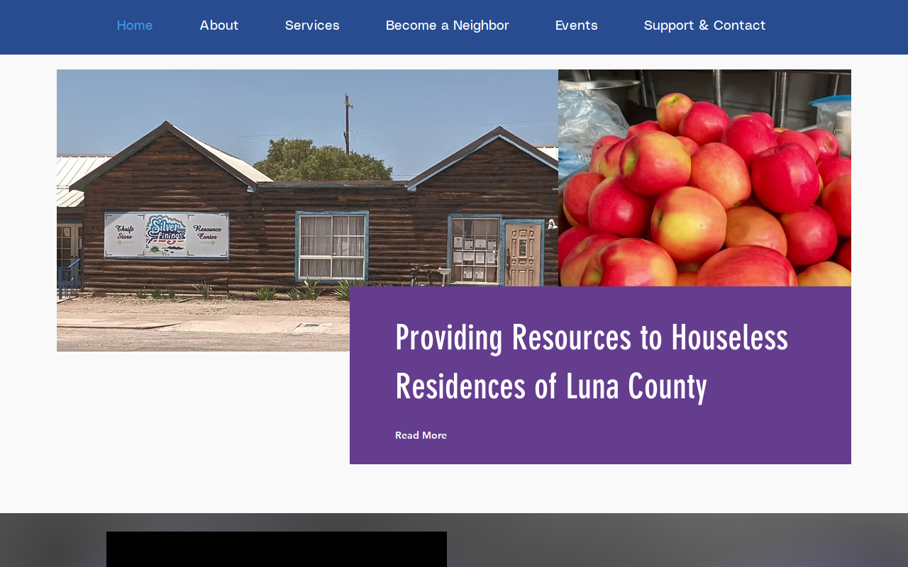 Silver Linings Thrift Store website preview