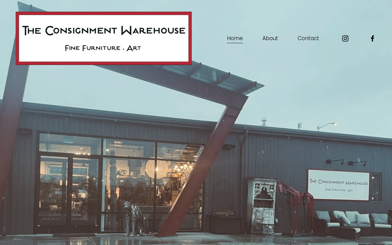The Consignment Warehouse website preview