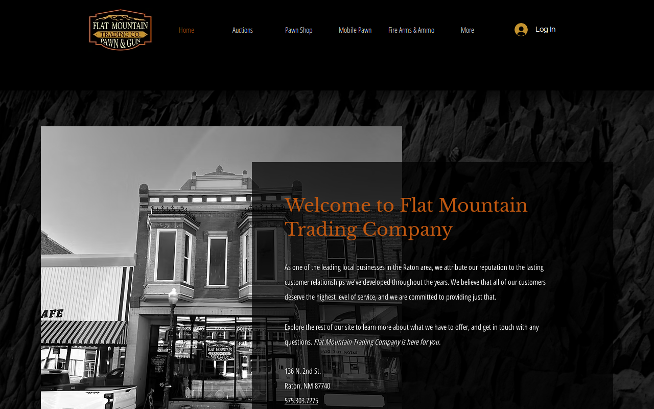 Flat Mountain Trading Company website preview