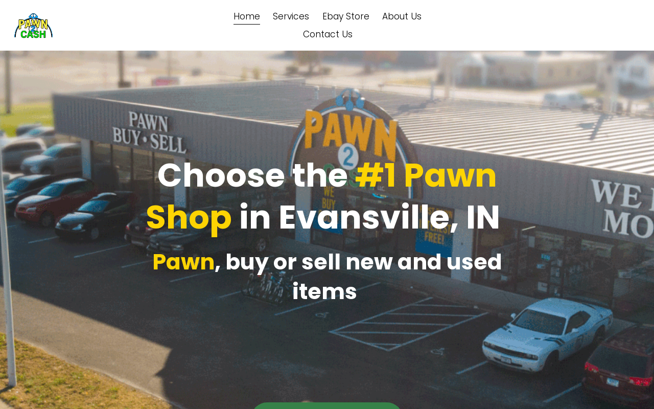 Pawn 2 Cash website preview