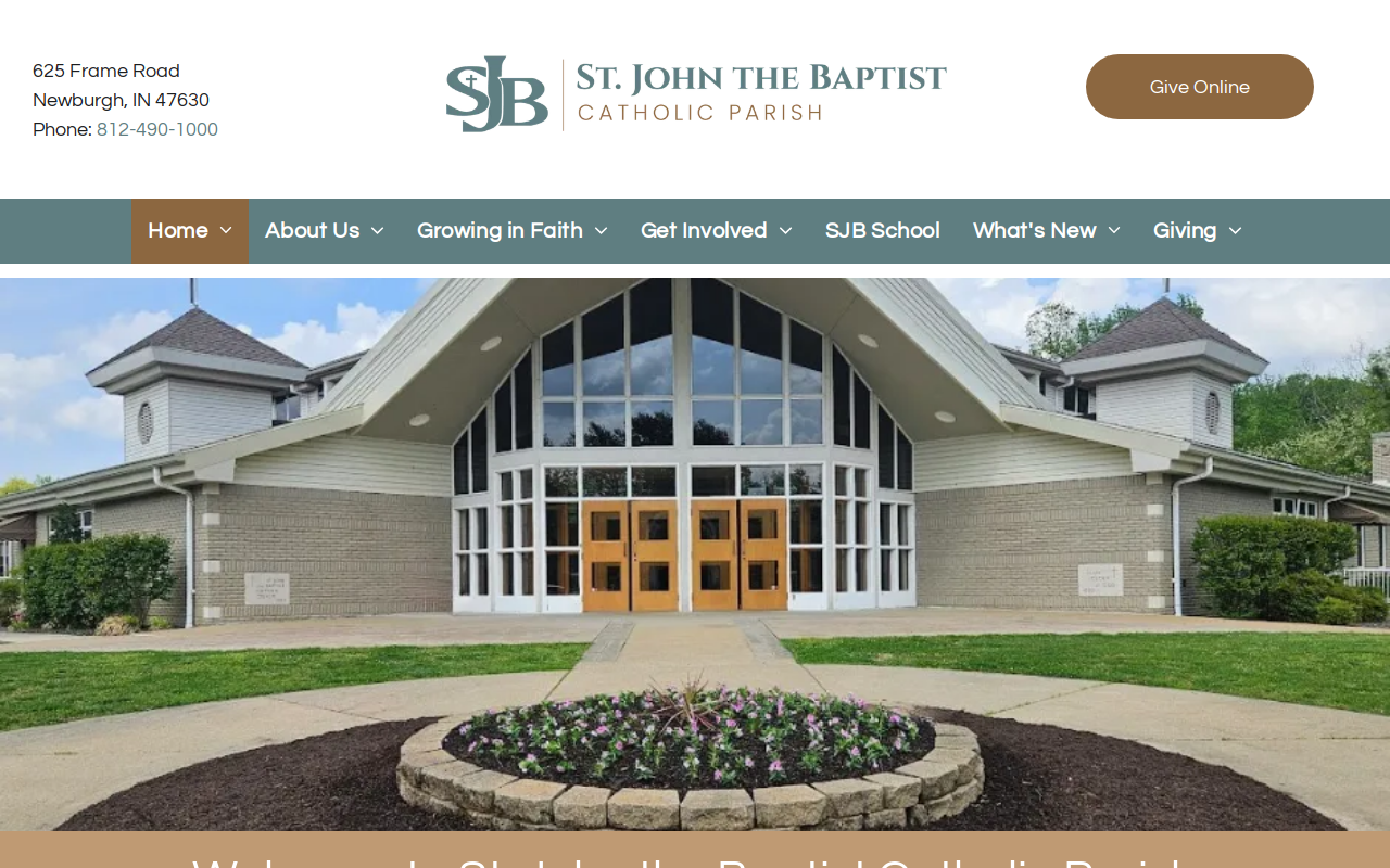 Mother Teresa Treasures website preview