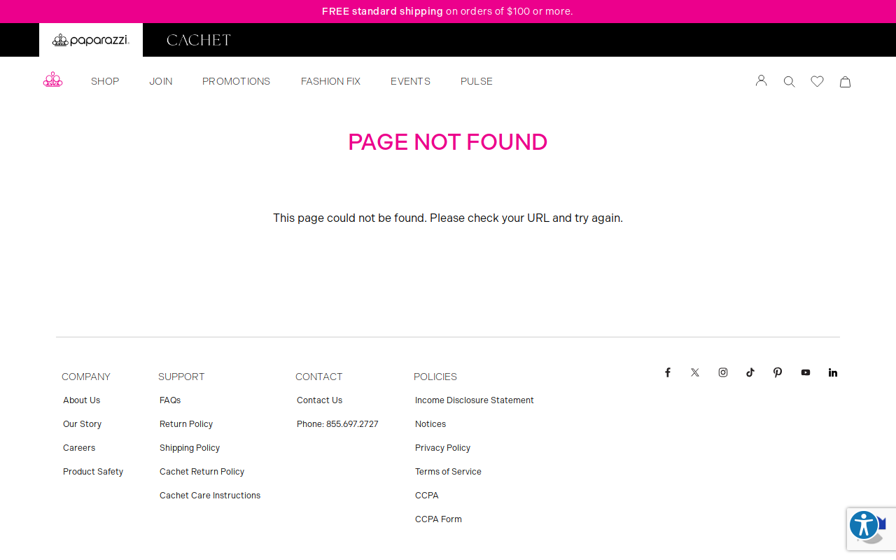 Bring On The Bling website preview