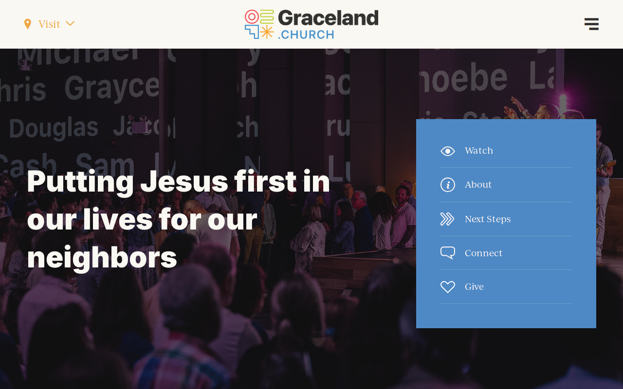 Grace Station Thrift Shoppe website preview