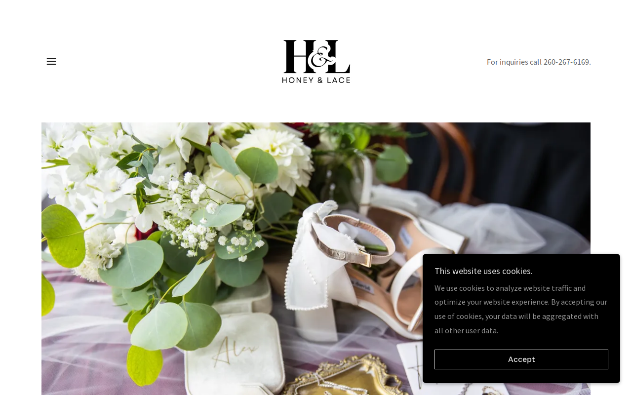 Honey & Lace website preview