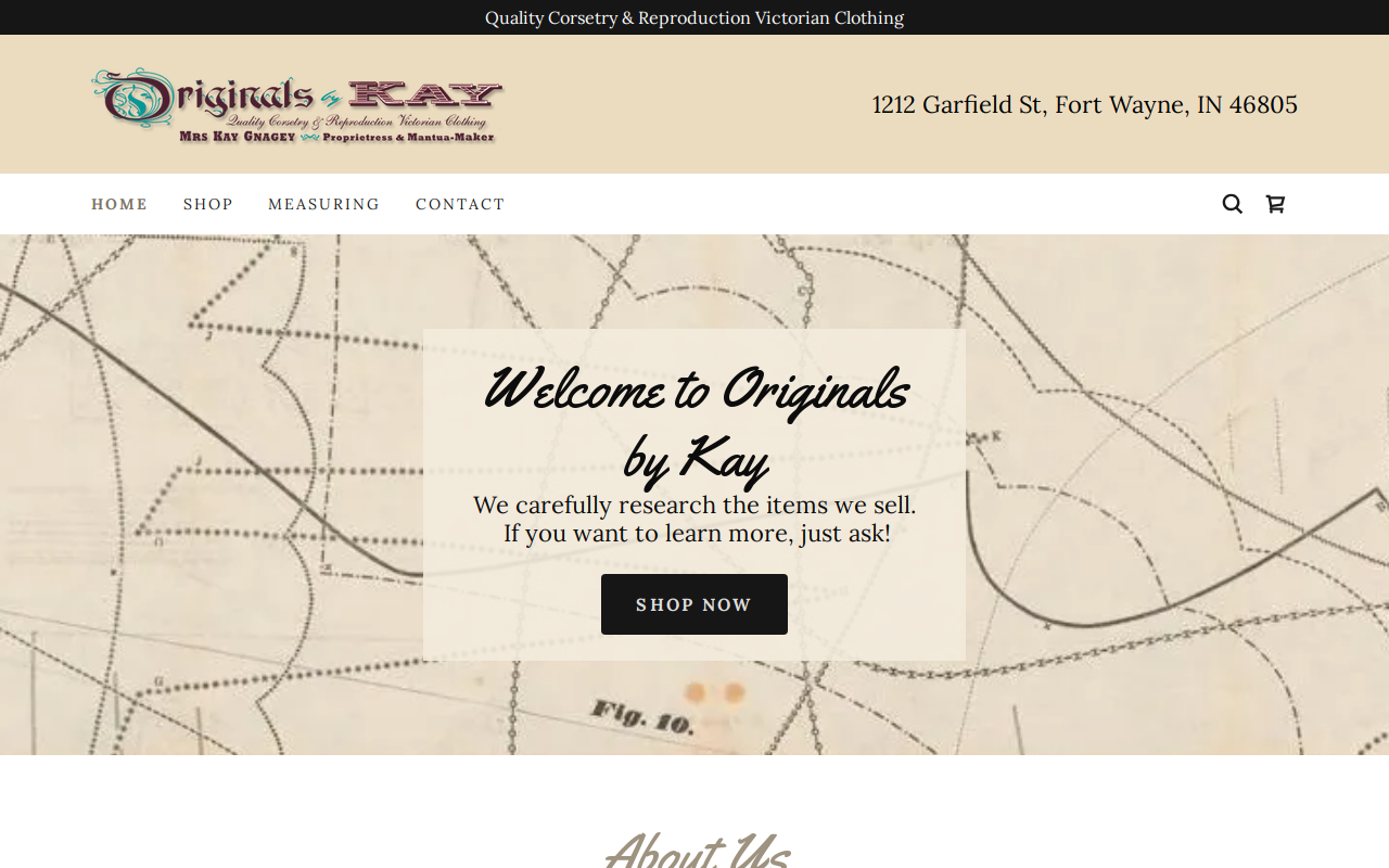 Kay's De-Stash website preview
