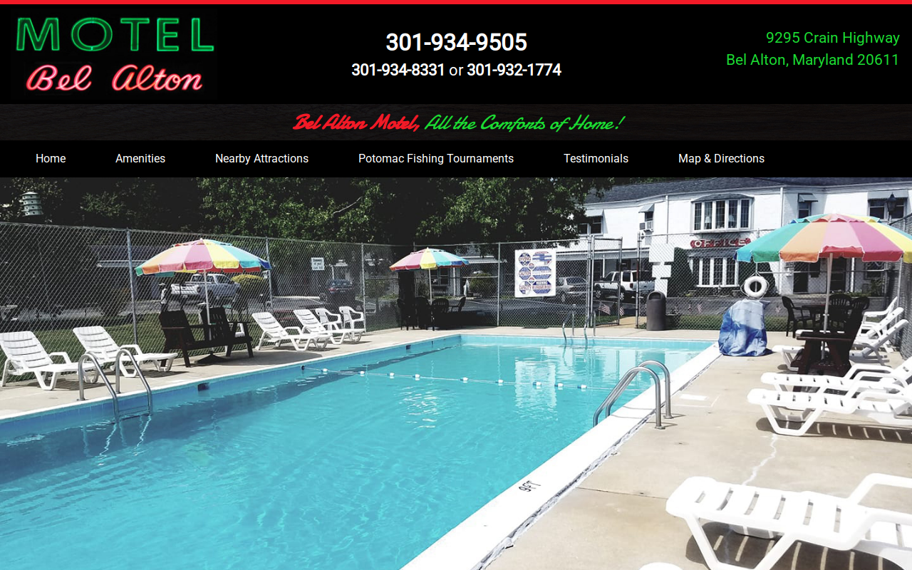 Bel Alton Thrift Store website preview