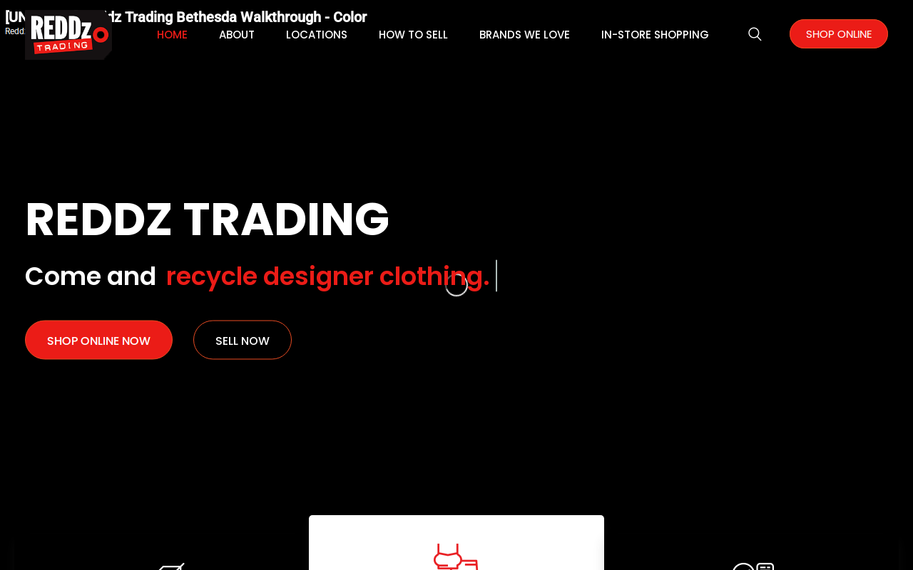 Reddz Trading website preview