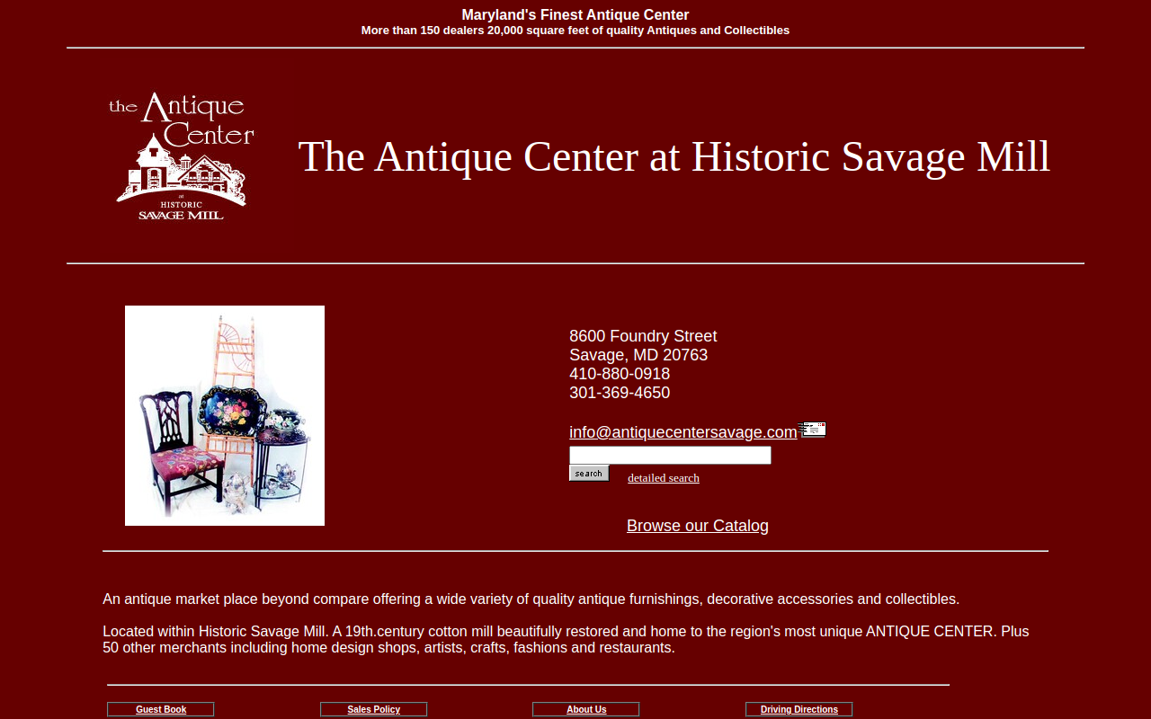 Sage Consignment website preview