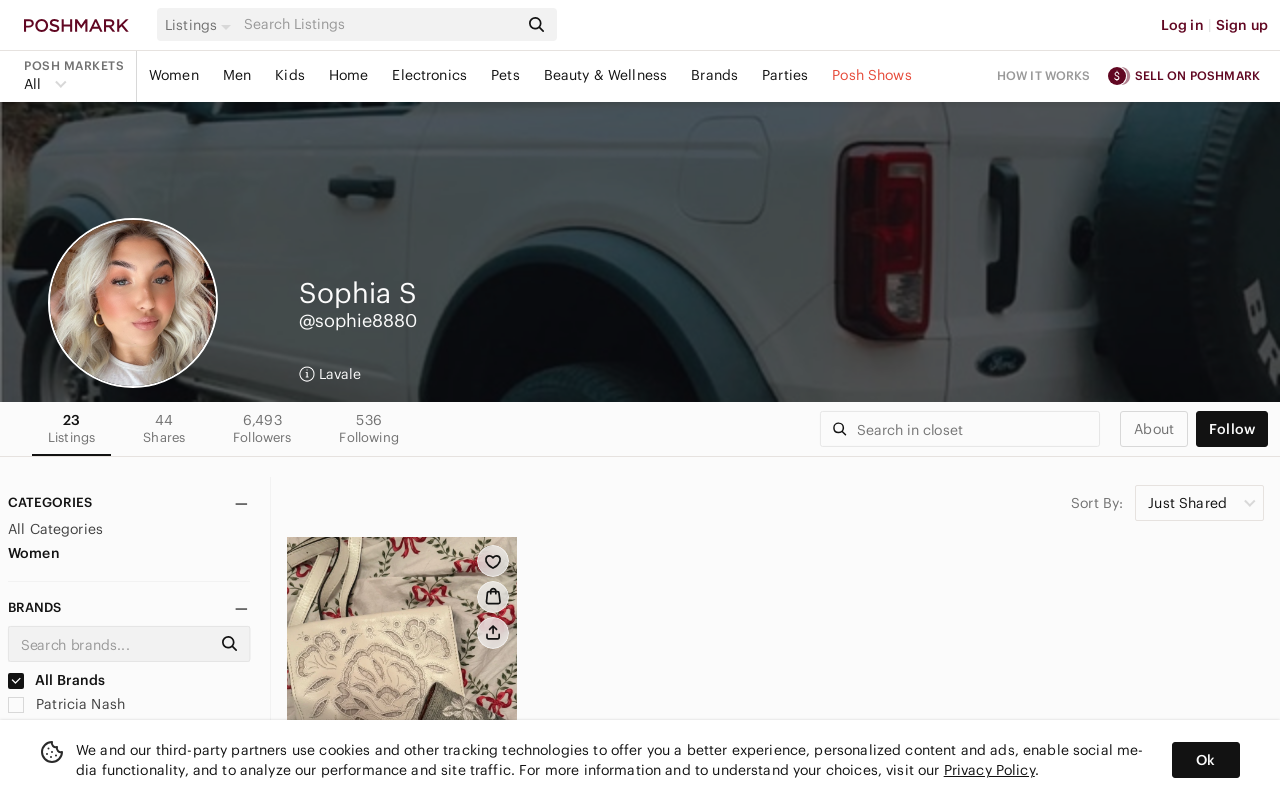 Soph's Sales Thrift Shoppe website preview