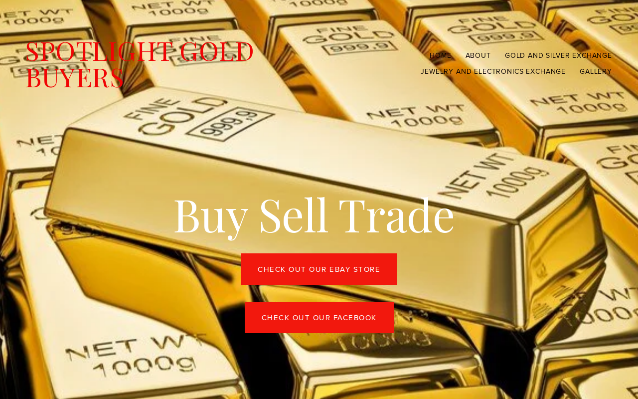 Gold and Silver Exchange website preview