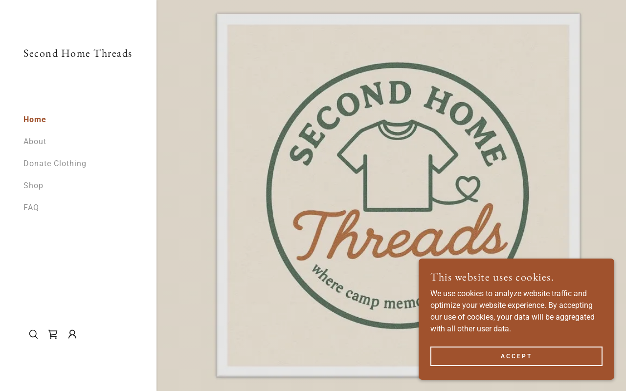 Second Home Threads website preview