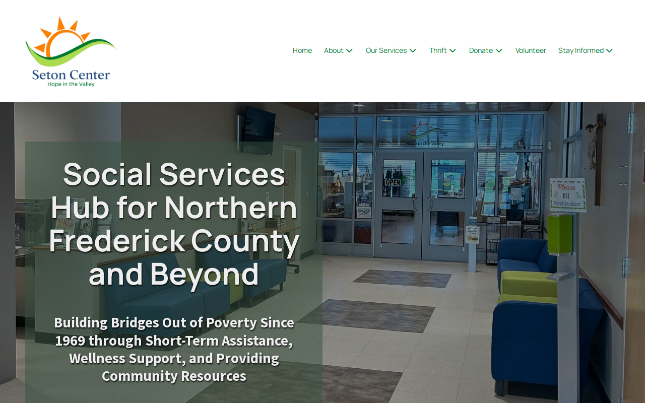 Seton Center Thrift Store website preview