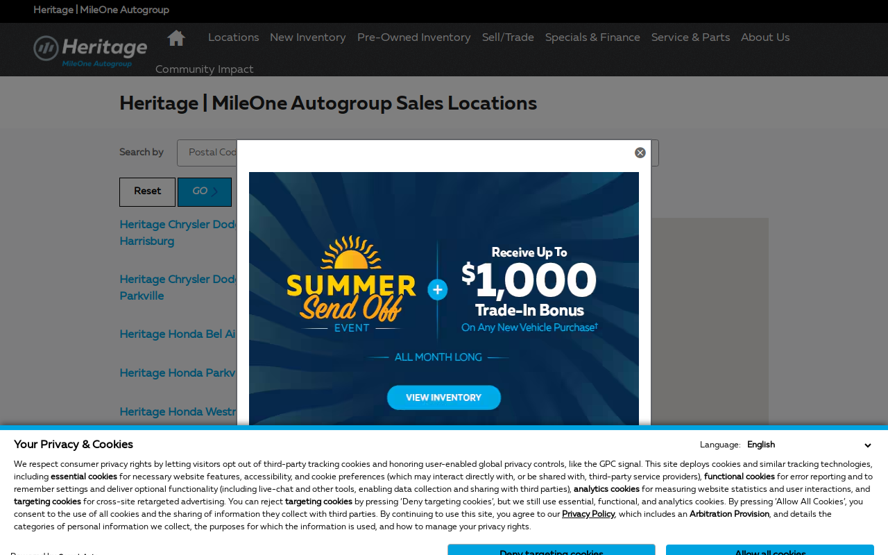 Owings Mills Pawn website preview