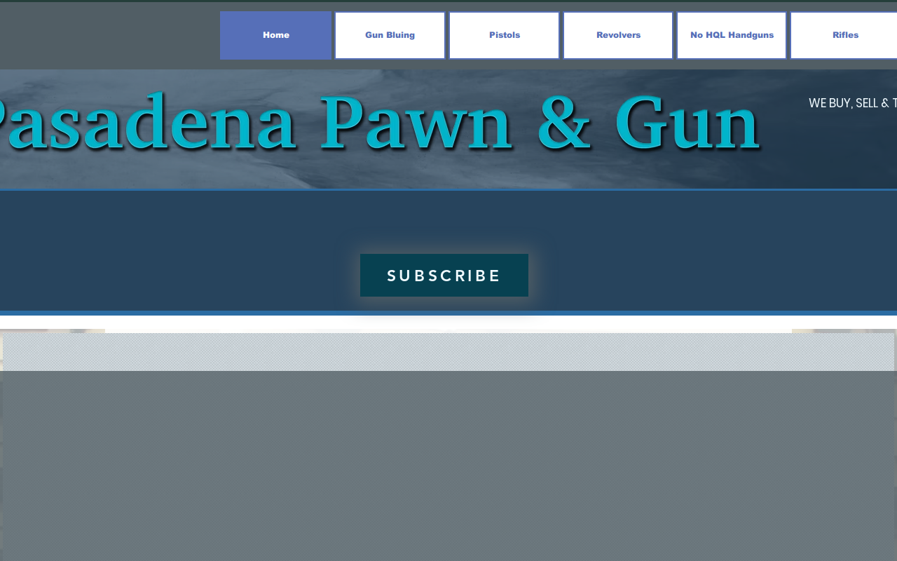 Pasadena Pawn & Gun website preview