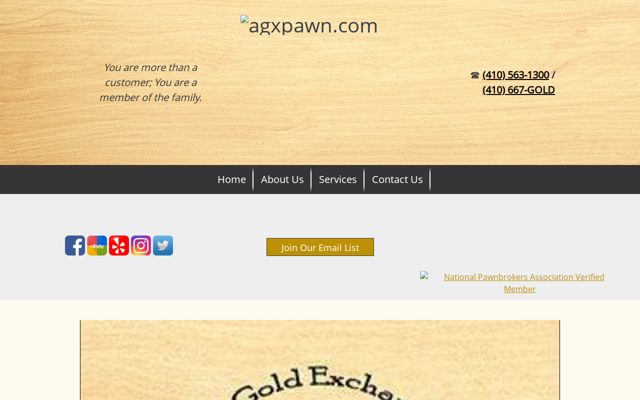 Alpha Gold Exchange Inc website preview