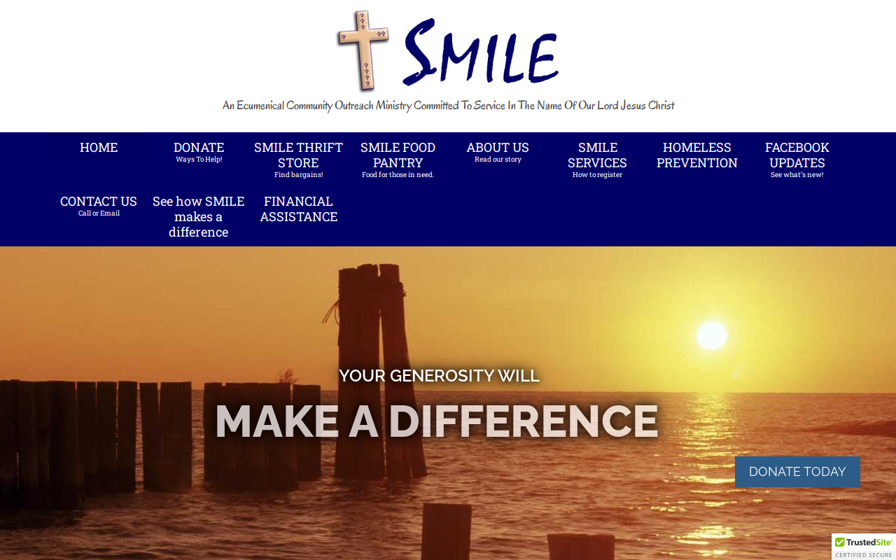 Smile Inc website preview