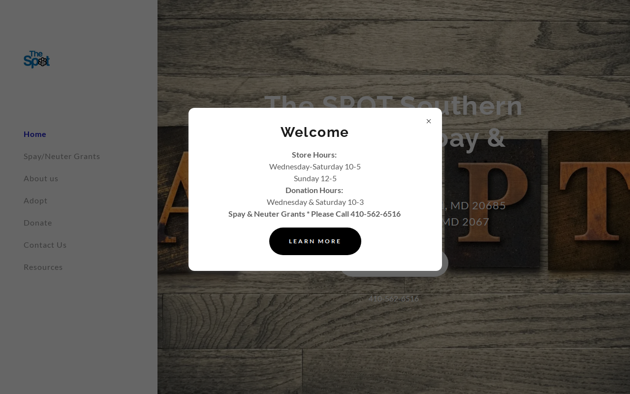 SPOThrift store website preview