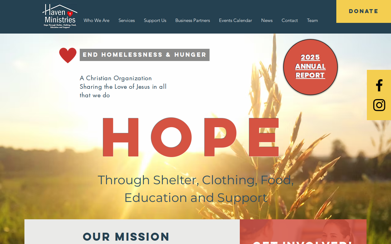 Our Daily Thread Thrift Store website preview