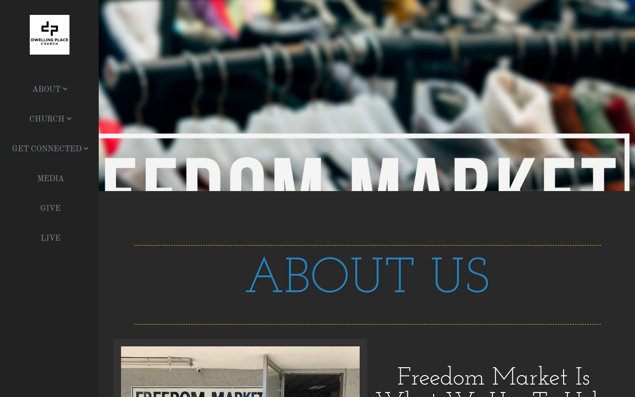 Freedom Market website preview